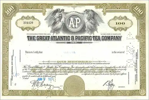 Coupon Share Action The Great Atlantic & Pacific Tea Company Ange Angel Femme