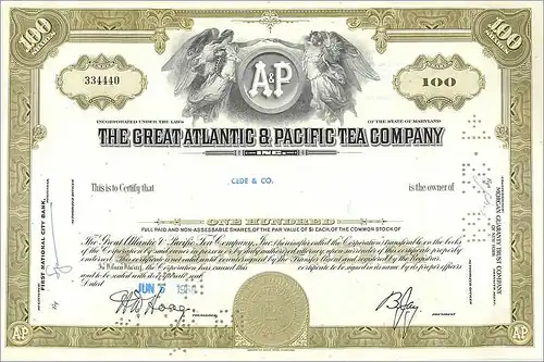 Coupon Share Action The Great Atlantic & Pacific Tea Company Ange Angel Femme