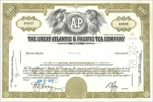 Coupon Share Action The Great Atlantic & Pacific Tea Company Ange Angel Femme