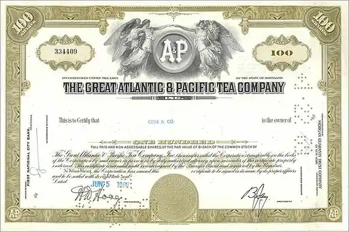 Coupon Share Action The Great Atlantic & Pacific Tea Company Ange Angel Femme