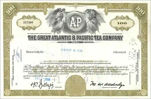 Coupon Share Action The Great Atlantic & Pacific Tea Company Ange Angel Femme