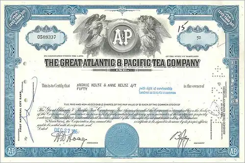 Coupon Share Action The Great Atlantic & Pacific Tea Company Ange Angel Femme