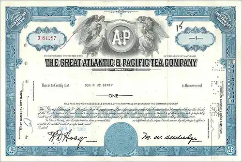 Coupon Share Action The Great Atlantic & Pacific Tea Company Ange Angel Femme