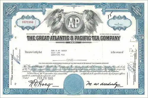 Coupon Share Action The Great Atlantic & Pacific Tea Company Ange Angel Femme