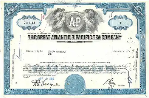 Coupon Share Action The Great Atlantic & Pacific Tea Company Ange Angel Femme