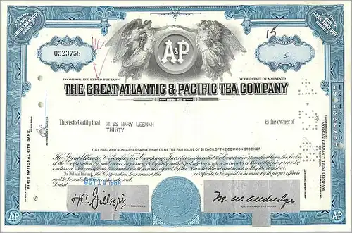 Coupon Share Action The Great Atlantic & Pacific Tea Company Ange Angel Femme