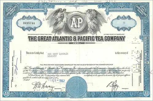 Coupon Share Action The Great Atlantic & Pacific Tea Company Ange Angel Femme