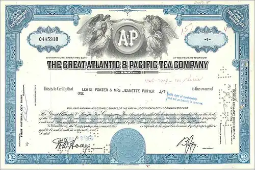 Coupon Share Action The Great Atlantic & Pacific Tea Company Ange Angel Femme