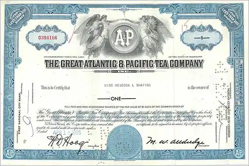 Coupon Share Action The Great Atlantic & Pacific Tea Company Ange Angel Femme