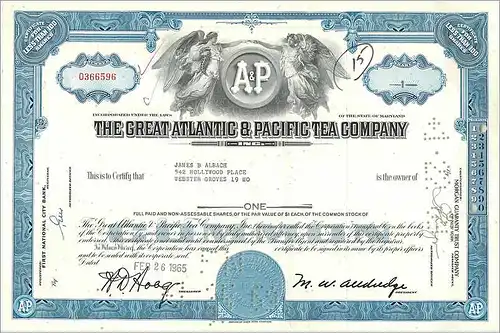 Coupon Share Action The Great Atlantic & Pacific Tea Company Ange Angel Femme