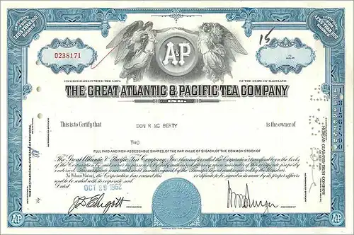 Coupon Share Action The Great Atlantic & Pacific Tea Company Ange Angel Femme