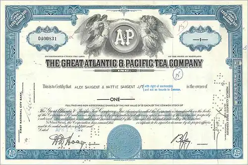 Coupon Share Action The Great Atlantic & Pacific Tea Company Ange Angel Femme