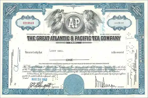 Coupon Share Action The Great Atlantic & Pacific Tea Company Ange Angel Femme