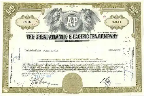 Coupon Share Action The Great Atlantic & Pacific Tea Company Ange Angel Femme