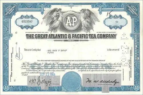 Coupon Share Action The Great Atlantic & Pacific Tea Company Ange Angel Femme