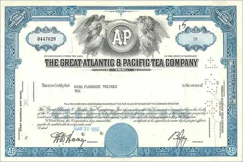 Coupon Share Action The Great Atlantic & Pacific Tea Company Ange Angel Femme