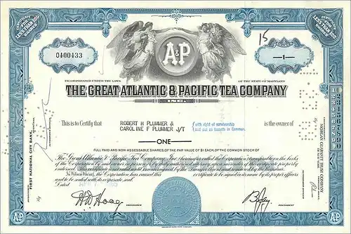 Coupon Share Action The Great Atlantic & Pacific Tea Company Ange Angel Femme