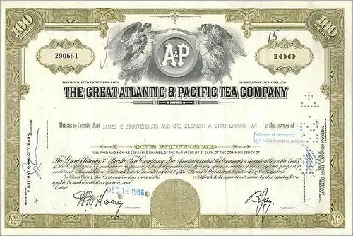 Coupon Share Action The Great Atlantic & Pacific Tea Company Ange Angel Femme