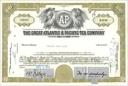 Coupon Share Action The Great Atlantic & Pacific Tea Company Ange Angel Femme