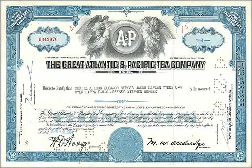 Coupon Share Action The Great Atlantic & Pacific Tea Company Ange Angel Femme