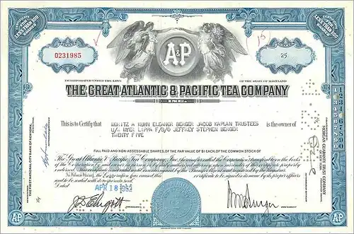 Coupon Share Action The Great Atlantic & Pacific Tea Company Ange Angel Femme