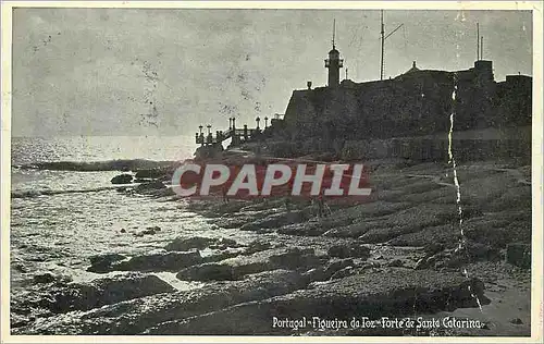 Cartes postales moderne Portugal Figuera da Toz Forte de Santa Caterina