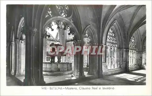 Cartes postales moderne Batalha Mosteiro Claustro Real e lavatorio