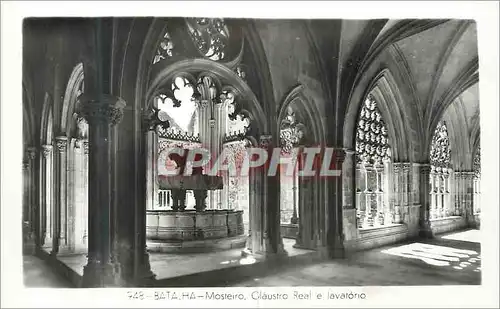 Cartes postales moderne Batalha Mosteiro Claustro Real e lavatorio