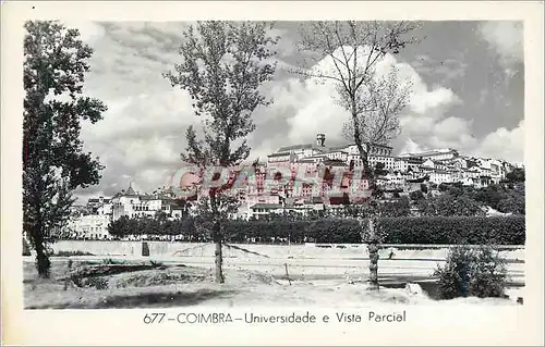 Cartes postales moderne Coimbra Universidade e Vista Parcial