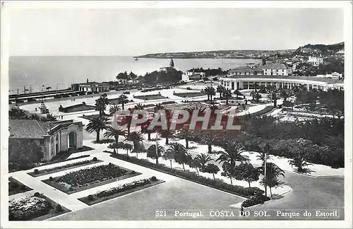 Moderne Karte Portugal Costa do Sol Parque do Estoril