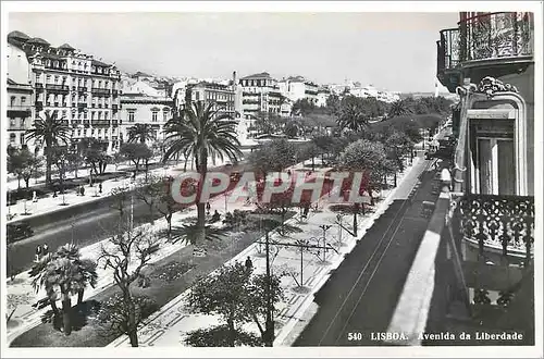 Cartes postales moderne Lisboa Avenida da Liberdade