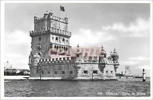 Moderne Karte Lisboa Torre de Belem