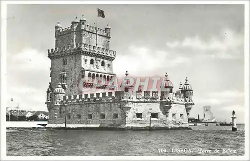 Moderne Karte Lisboa Torre de Belem