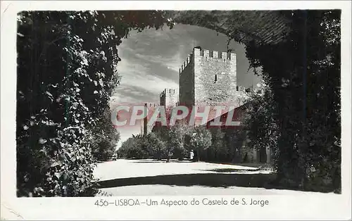 Cartes postales moderne Lisboa Um aspecto do Castelo de S Jorge