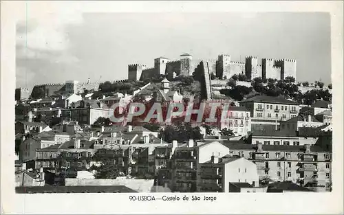Cartes postales moderne Lisboa Castelo de Sao Jorge