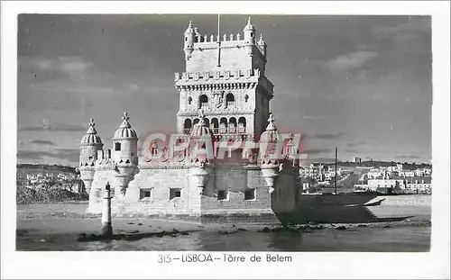 Moderne Karte Lisboa Torre de Belem