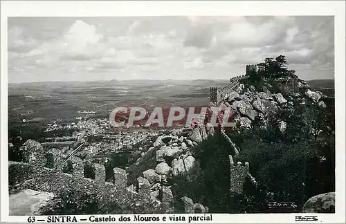 Cartes postales moderne Sintra Castelo dos Mouros e vista parcial