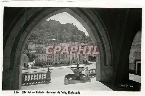 Moderne Karte Sintra Palacio Nacional da Vila Esplanada