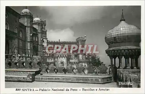 Cartes postales moderne Sintra Palacio Nacional da Pena Bastioes e Ameias