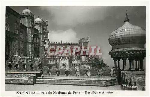 Moderne Karte Sintra Palacio Nacional da Pena Bastioes e Ameias