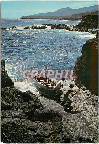 Cartes postales moderne Ile de la Reunion Pecheur de Ste Rose