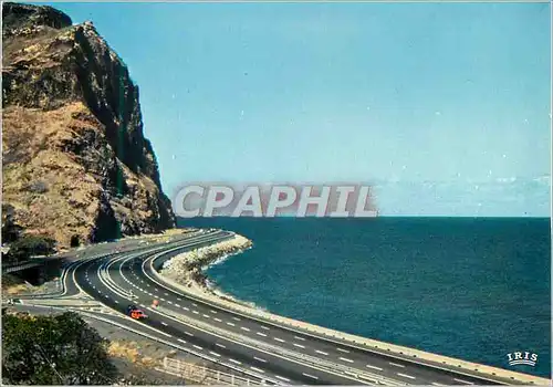 Cartes postales moderne La Reunion L autoroute entre Saint Denis et le port