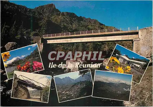 Cartes postales moderne Ile de la Reunion Panorama du cirque de Cilaos