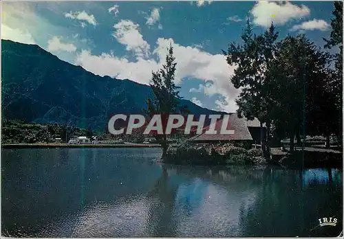 Moderne Karte Reunion Cilaos Le plan d eau