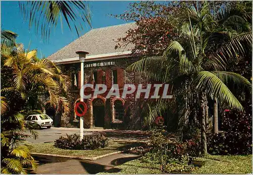 Moderne Karte Ile de la Reunion Hotel de Ville St Leu