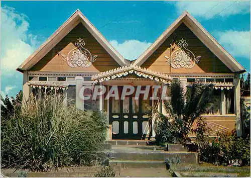 Cartes postales moderne La Reunion Maison creole au Tampon