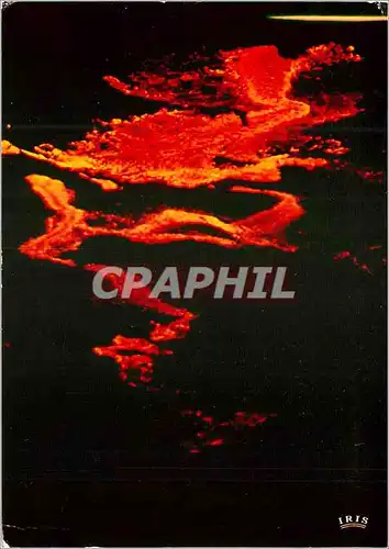 Cartes postales moderne Reunion Coulee de lave eruption November