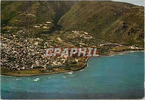 Cartes postales moderne L Ile de la Reunion Vue aerienne de Saint Denis