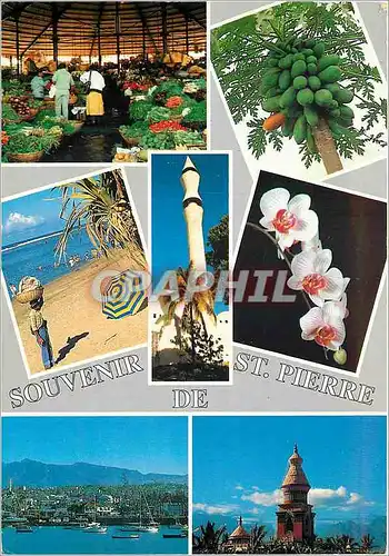 Cartes postales moderne Ile de la Reunion Ocean Indien St Pierre la plage