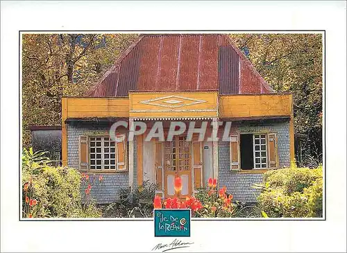 Cartes postales moderne Ile de la Reunion Case a la Plaine des Palmistes